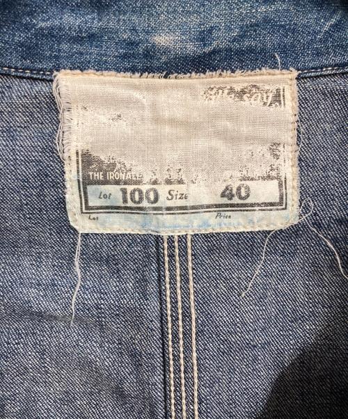 freewheelers（フリーホイーラーズ）FREEWHEELERS (フリーホイーラーズ) IRONALLS Lot 100 DENIM JACKET インディゴ サイズ:40の古着・服飾アイテム