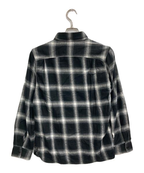 FIVE BROTHER（ファイブブラザー）FIVE BROTHER (ファイブブラザー) 70s復刻 オンブレチェックシャツ ブラック サイズ:Mの古着・服飾アイテム