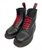 Dr.Martensドクターマーチン）の古着「レッドステッチ8ホールブーツ」｜ブラック