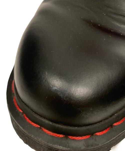 Dr.Martens（ドクターマーチン）Dr.Martens (ドクターマーチン) レッドステッチ8ホールブーツ ブラック サイズ:UK7の古着・服飾アイテム