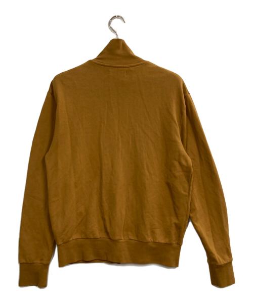 FRED PERRY（フレッドペリー）FRED PERRY (フレッドペリー) ファネル ネック バッジ トラックジャケット イエロー サイズ:Mの古着・服飾アイテム