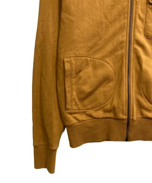 FRED PERRY（フレッドペリー）FRED PERRY (フレッドペリー) ファネル ネック バッジ トラックジャケット イエロー サイズ:Mの古着・服飾アイテム