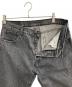 中古・古着 LEVI'S (リーバイス) 501デニムパンツ グレー サイズ:W34×L28：6000円