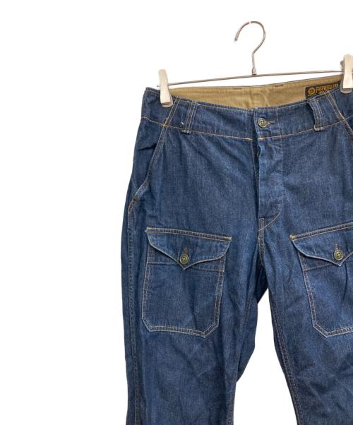 freewheelers（フリーホイーラーズ）FREEWHEELERS (フリーホイーラーズ) S-8 AVIATORS TROUSERS インディゴ サイズ:30の古着・服飾アイテム