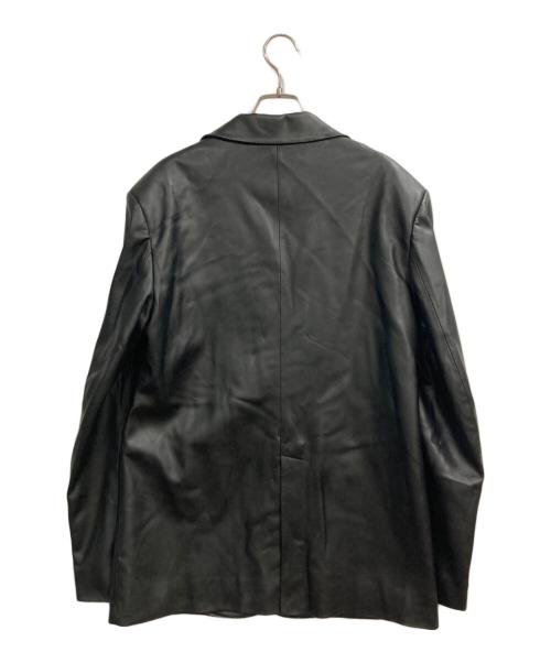 TODAYFUL（トゥデイフル）TODAYFUL (トゥデイフル) Ecoleather Tailored Jacket ブラック サイズ:38の古着・服飾アイテム