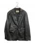 TODAYFUL（トゥデイフル）の古着「Ecoleather Tailored Jacket」｜ブラック
