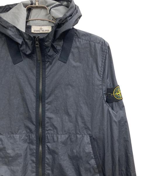 STONE ISLAND（ストーンアイランド）STONE ISLAND (ストーンアイランド) 21SS Membrana 3L TC Hooded Jacket ネイビー サイズ:Sの古着・服飾アイテム