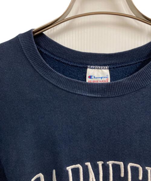 Champion REVERSE WEAVE（チャンピオン リバース ウィーブ）Champion REVERSE WEAVE (チャンピオン リバース ウィーブ) 90s Carnegie Mellon刺繍スウェット ネイビー サイズ:XLの古着・服飾アイテム