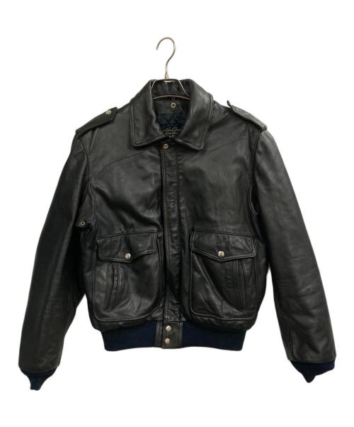 HARLEY-DAVIDSON（ハーレーダビッドソン）HARLEY-DAVIDSON (ハーレーダビッドソン) hein gericke (ハインゲリック) レザージャケット ブラック サイズ:38の古着・服飾アイテム