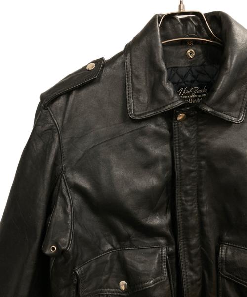 HARLEY-DAVIDSON（ハーレーダビッドソン）HARLEY-DAVIDSON (ハーレーダビッドソン) hein gericke (ハインゲリック) レザージャケット ブラック サイズ:38の古着・服飾アイテム