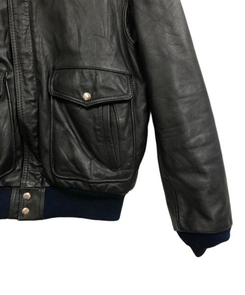 HARLEY-DAVIDSON（ハーレーダビッドソン）HARLEY-DAVIDSON (ハーレーダビッドソン) hein gericke (ハインゲリック) レザージャケット ブラック サイズ:38の古着・服飾アイテム