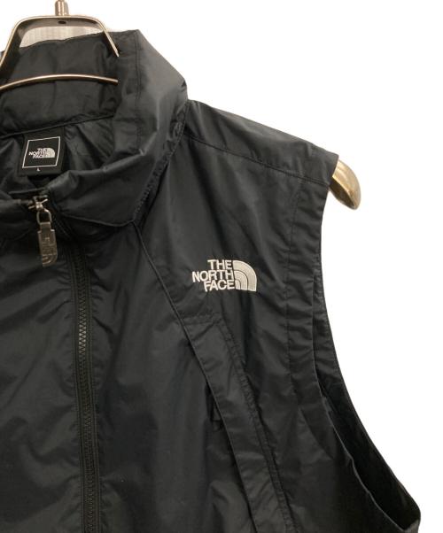 THE NORTH FACE（ザ ノース フェイス）THE NORTH FACE (ザ ノース フェイス) チムニーウインドベスト ブラック×ネイビー サイズ:Lの古着・服飾アイテム