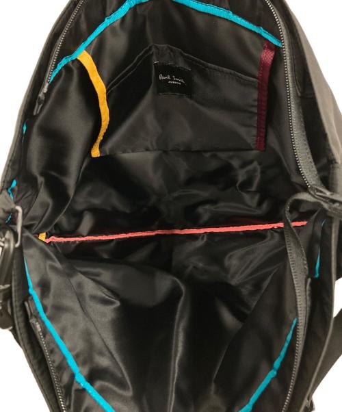 Paul Smith Junior（ポールスミスジュニア）Paul Smith Junior (ポールスミスジュニア) ゼブラワンポイントレッスンバッグ ブラックの古着・服飾アイテム