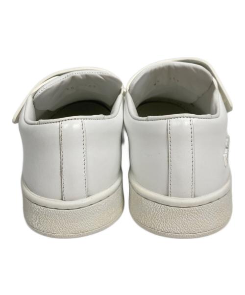 Acne studios（アクネ ストゥディオズ）ACNE STUDIOS (アクネ ストゥディオズ) Triple Lo ベルクロローカットスニーカー ホワイト サイズ:35の古着・服飾アイテム