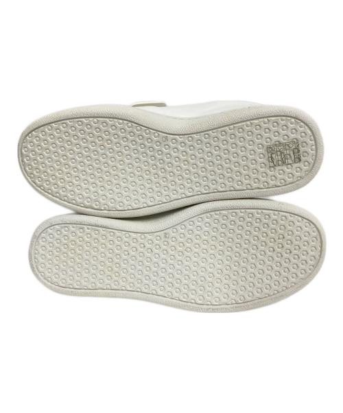 Acne studios（アクネ ストゥディオズ）ACNE STUDIOS (アクネ ストゥディオズ) Triple Lo ベルクロローカットスニーカー ホワイト サイズ:35の古着・服飾アイテム