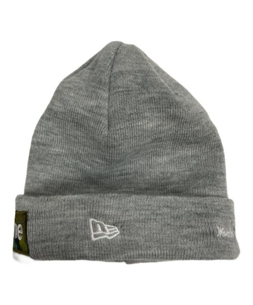 SUPREME（シュプリーム）Supreme (シュプリーム) New Era (ニューエラ) 23FW Box Logo Beanie グレーの古着・服飾アイテム