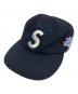 Supreme（シュプリーム）の古着「25SS World Famous S Logo 6-panel」｜ネイビー