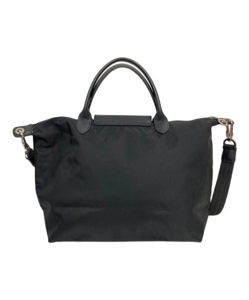 LONGCHAMP（ロンシャン）LONGCHAMP (ロンシャン) ルプリアージュネオ ショルダーバッグ ブラックの古着・服飾アイテム