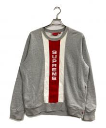 SUPREME（シュプリーム）の古着「17SS Vertical Logo Crewneck」｜グレー
