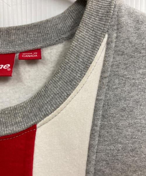 SUPREME（シュプリーム）Supreme (シュプリーム) 17SS Vertical Logo Crewneck グレー サイズ:Lの古着・服飾アイテム