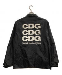 COMME des GARCONS（コムデギャルソン）の古着「ナイロンコーチジャケット」｜ブラック