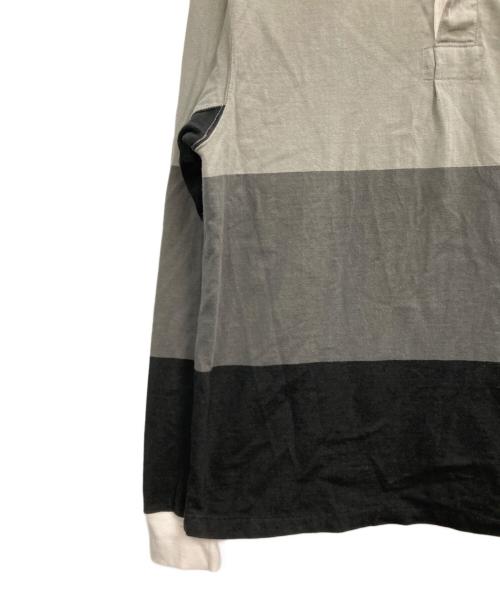 HUMAN MADE（ヒューマンメイド）HUMAN MADE (ヒューマンメイド) ラガーシャツ グレー サイズ:Lの古着・服飾アイテム