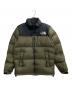 THE NORTH FACE（ザ ノース フェイス）の古着「ヌプシダウンジャケット」｜カーキ