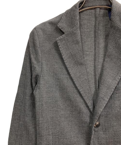 BARBA（バルバ）BARBA (バルバ) テーラードジャケット グレー サイズ:44の古着・服飾アイテム