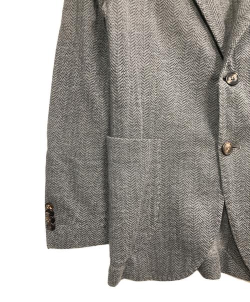 BARBA（バルバ）BARBA (バルバ) テーラードジャケット グレー サイズ:44の古着・服飾アイテム