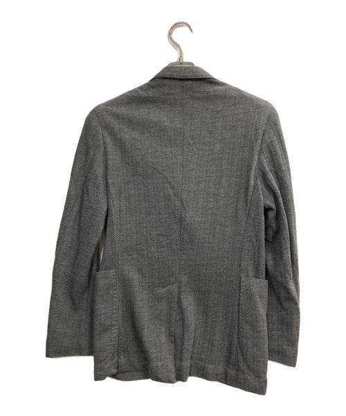 BARBA（バルバ）BARBA (バルバ) テーラードジャケット グレー サイズ:44の古着・服飾アイテム