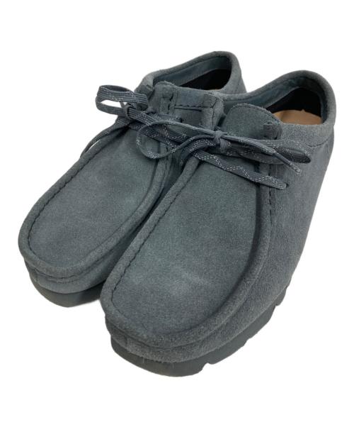 CLARKS（クラークス）CLARKS (クラークス) WALLABEE グレー サイズ:25の古着・服飾アイテム