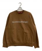 SUPREME×BLESSシュプリーム×ブレス）の古着「23FW BLESS Crewneck」｜ブラウン