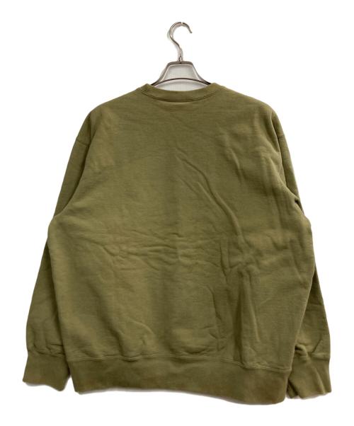 SUPREME（シュプリーム）Supreme (シュプリーム) WTAPS (ダブルタップス) 21AW Crewneck カーキ サイズ:Lの古着・服飾アイテム
