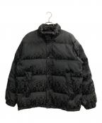 SUPREMEシュプリーム）の古着「17AW Fuck Jacquard Puffy Jacket」｜ブラック