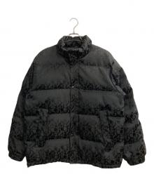 SUPREME（シュプリーム）の古着「17AW Fuck Jacquard Puffy Jacket」｜ブラック