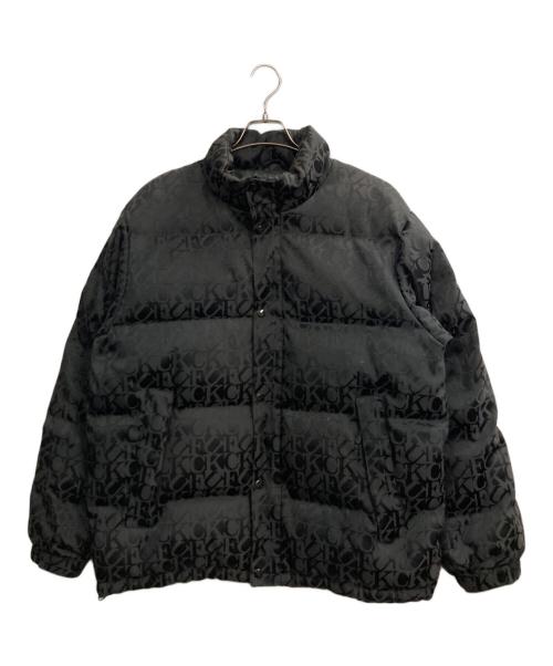 SUPREME（シュプリーム）Supreme (シュプリーム) 17AW Fuck Jacquard Puffy Jacket ブラック サイズ:Lの古着・服飾アイテム