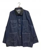 Bob Barkerボブバーカー）の古着「カバーオール」｜インディゴ