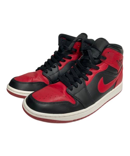 NIKE（ナイキ）NIKE (ナイキ) AIR JORDAN 1 MID BRED / エアジョーダン1 レッド サイズ:28.5の古着・服飾アイテム