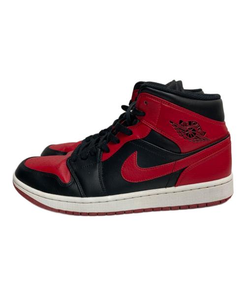 NIKE（ナイキ）NIKE (ナイキ) AIR JORDAN 1 MID BRED / エアジョーダン1 レッド サイズ:28.5の古着・服飾アイテム