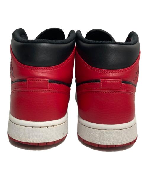 NIKE（ナイキ）NIKE (ナイキ) AIR JORDAN 1 MID BRED / エアジョーダン1 レッド サイズ:28.5の古着・服飾アイテム