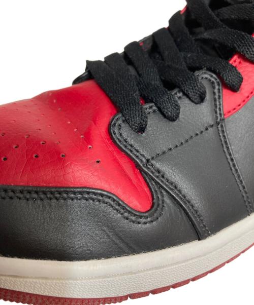 NIKE（ナイキ）NIKE (ナイキ) AIR JORDAN 1 MID BRED / エアジョーダン1 レッド サイズ:28.5の古着・服飾アイテム