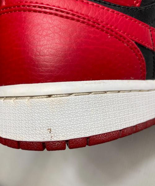 NIKE（ナイキ）NIKE (ナイキ) AIR JORDAN 1 MID BRED / エアジョーダン1 レッド サイズ:28.5の古着・服飾アイテム