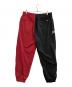 TIGHTBOOTH PRODUCTION (タイトブースプロダクション) バイカラートラックパンツ ブラック×レッド サイズ:XL：9000円