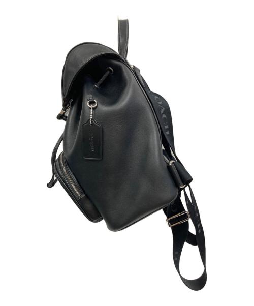 COACH（コーチ）COACH (コーチ) ペーズレザーバックパック ブラックの古着・服飾アイテム