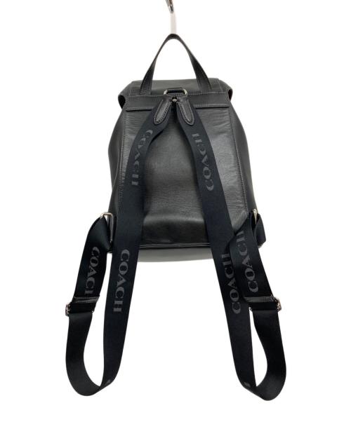 COACH（コーチ）COACH (コーチ) ペーズレザーバックパック ブラックの古着・服飾アイテム