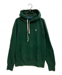 POLO RALPH LAUREN（ポロ・ラルフローレン）の古着「プルオーバーパーカー」｜グリーン