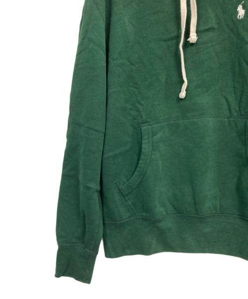 POLO RALPH LAUREN（ポロ・ラルフローレン）POLO RALPH LAUREN (ポロ・ラルフローレン) プルオーバーパーカー グリーン サイズ:Sの古着・服飾アイテム
