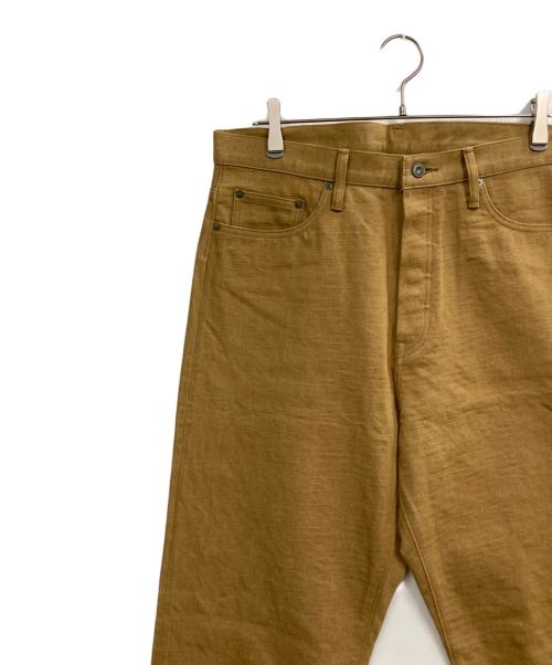 NIGEL CABOURN（ナイジェルケーボン）NIGEL CABOURN (ナイジェルケーボン) コットンパンツ ブラウン サイズ:34の古着・服飾アイテム