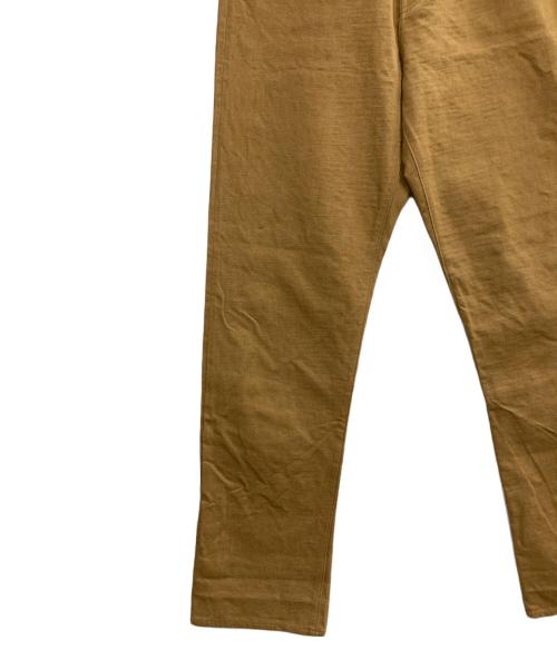 NIGEL CABOURN（ナイジェルケーボン）NIGEL CABOURN (ナイジェルケーボン) コットンパンツ ブラウン サイズ:34の古着・服飾アイテム