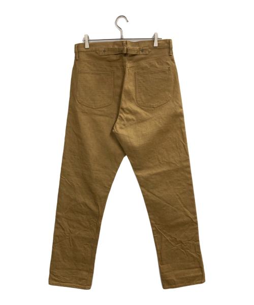 NIGEL CABOURN（ナイジェルケーボン）NIGEL CABOURN (ナイジェルケーボン) コットンパンツ ブラウン サイズ:34の古着・服飾アイテム